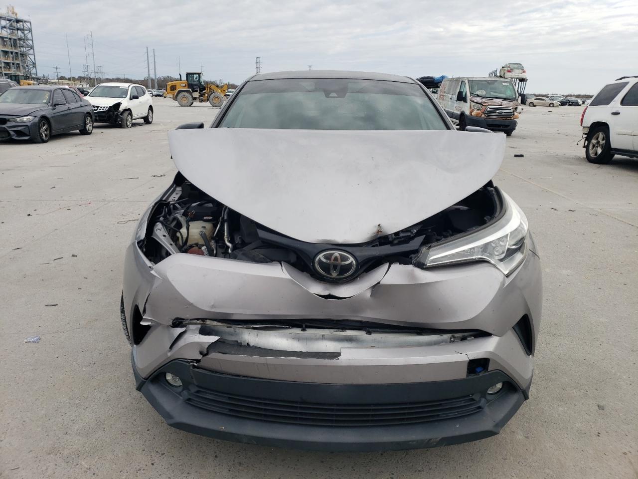 2019 Toyota C-HR VIN JTNKHMBX4K1045406 Copart auction photo, front end damage thumbnail 5
