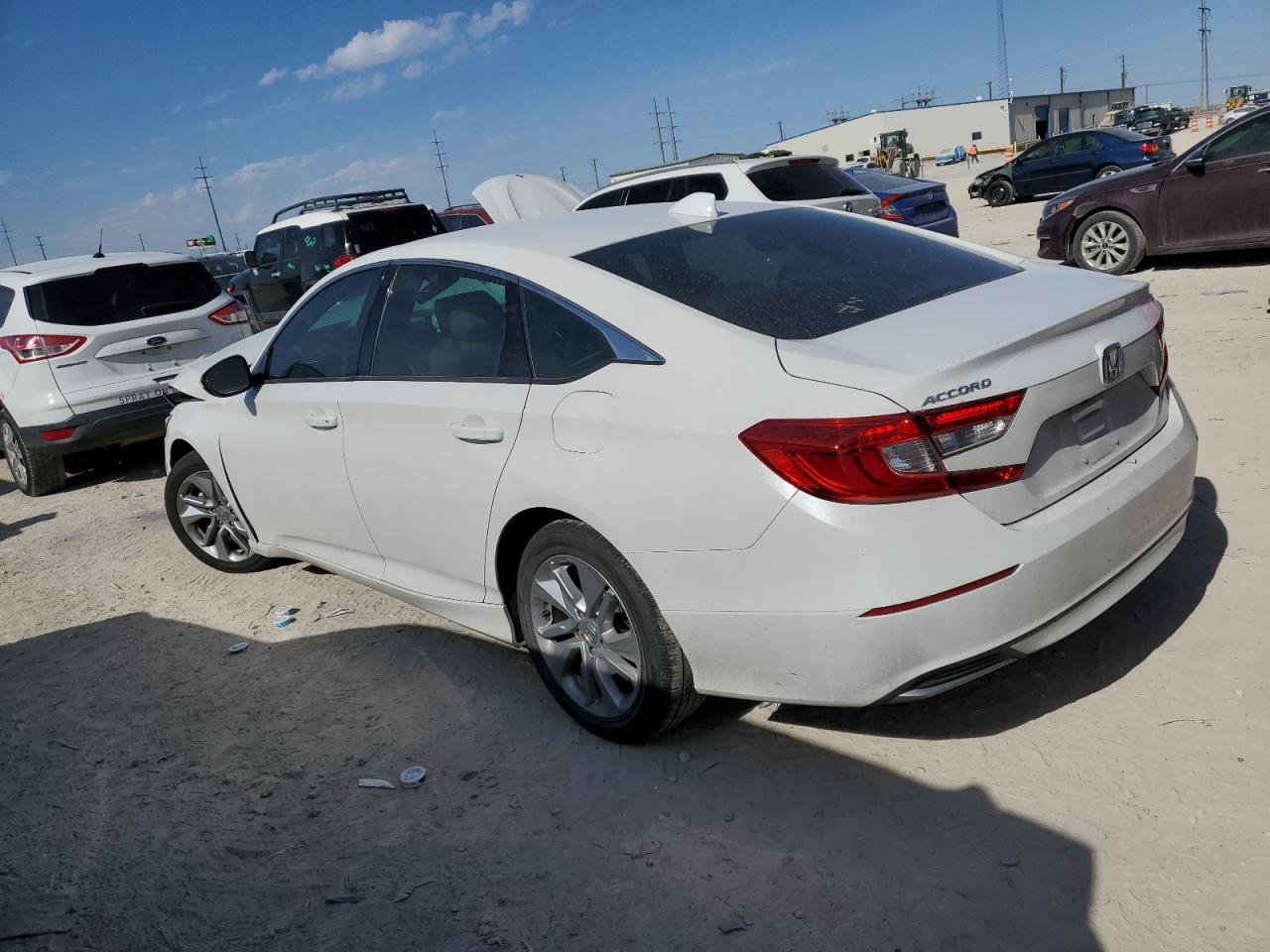 2020 Honda Accord VIN 1HGCV1F14LA052784 Copart auction photo, front end damage thumbnail 2