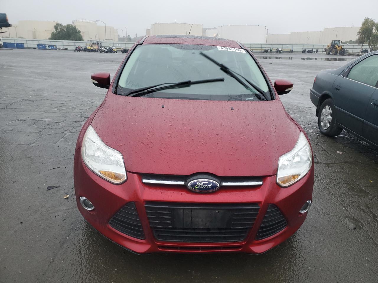 2013 Ford Focus VIN 1FADP3K26DL117055 Copart auction photo, rear end damage thumbnail 5