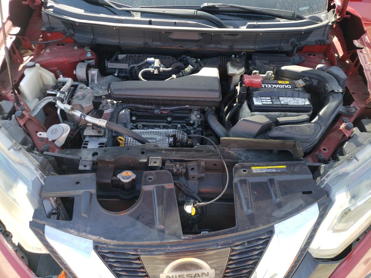 2017 Nissan Rogue VIN 5N1AT2MT6HC773329 Copart auction photo, front end / minor dent/scratches damage thumbnail 13