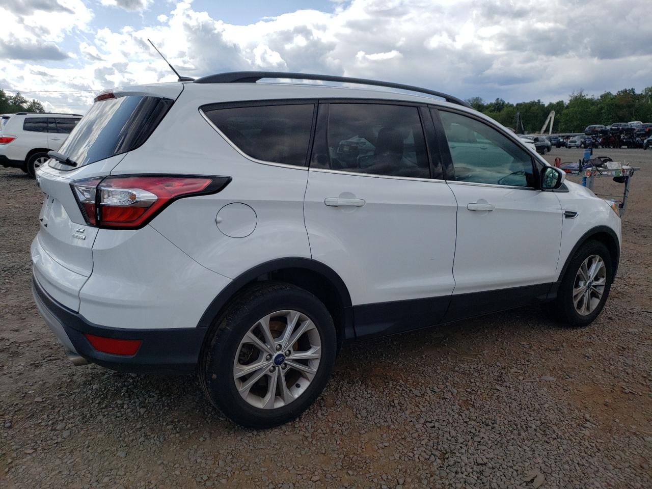 2018 Ford Escape VIN 1FMCU0GD8JUC10989 Copart auction photo, water/flood damage thumbnail 3