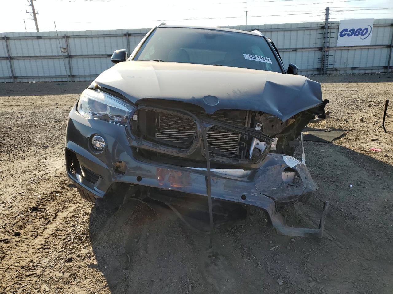 2018 BMW X5 VIN 5UXKT0C55J0V99775 Copart auction photo, all over damage thumbnail 5