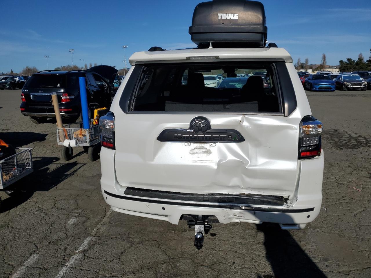 2012 Toyota 4Runner VIN JTEBU5JR0C5089661 Copart auction photo, rear end damage thumbnail 6