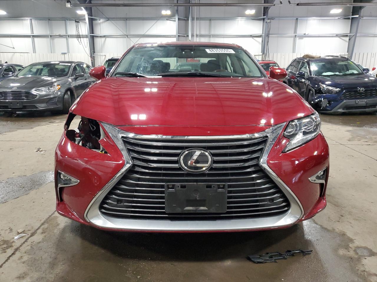 2017 Lexus ES VIN 58ABK1GG0HU055343 Copart auction photo, front end damage thumbnail 5