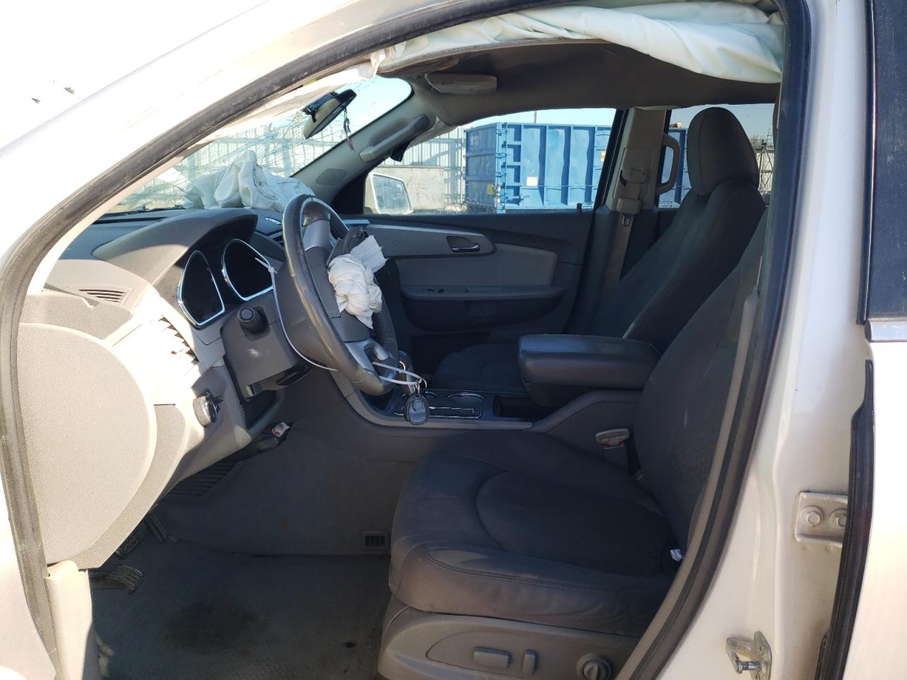 2012 Chevrolet Traverse VIN 1GNKVGED9CJ223237 Copart auction photo, front end / side damage thumbnail 7