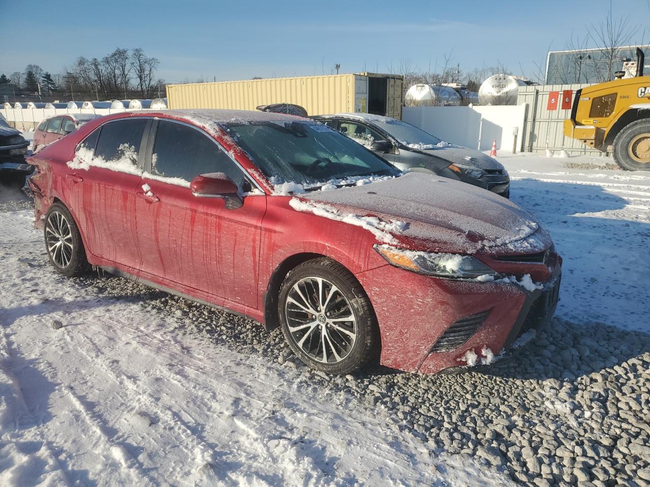 2019 Toyota Camry VIN 4T1B11HK3KU295152 Copart auction photo, rear end / frame damage damage thumbnail 4