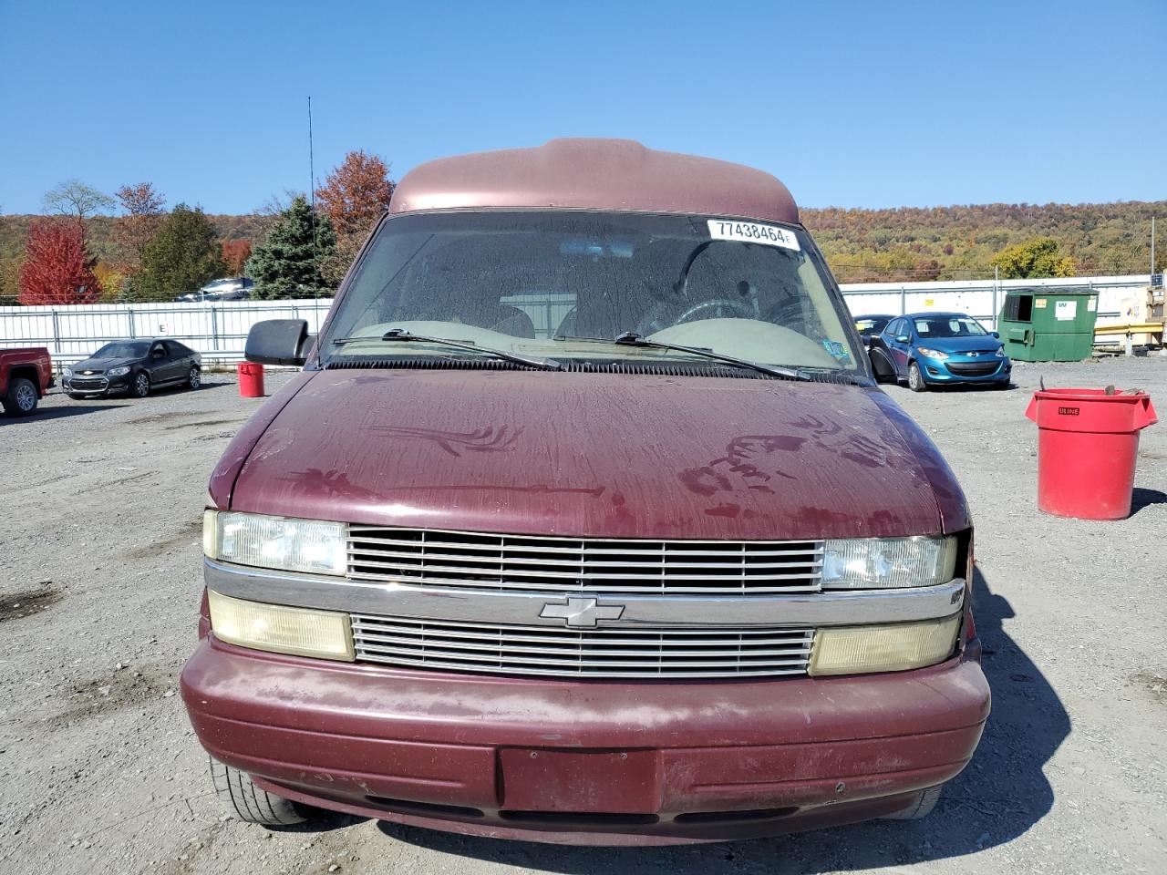 2002 Chevrolet Astro VIN 1GBDM19X32B127879 Copart auction photo, side / mechanical damage thumbnail 5