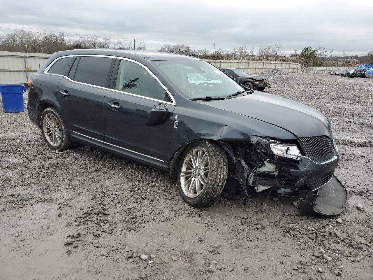 2014 Lincoln MKT VIN 2LMHJ5AT0EBL50918 Copart auction photo, front end damage thumbnail 4