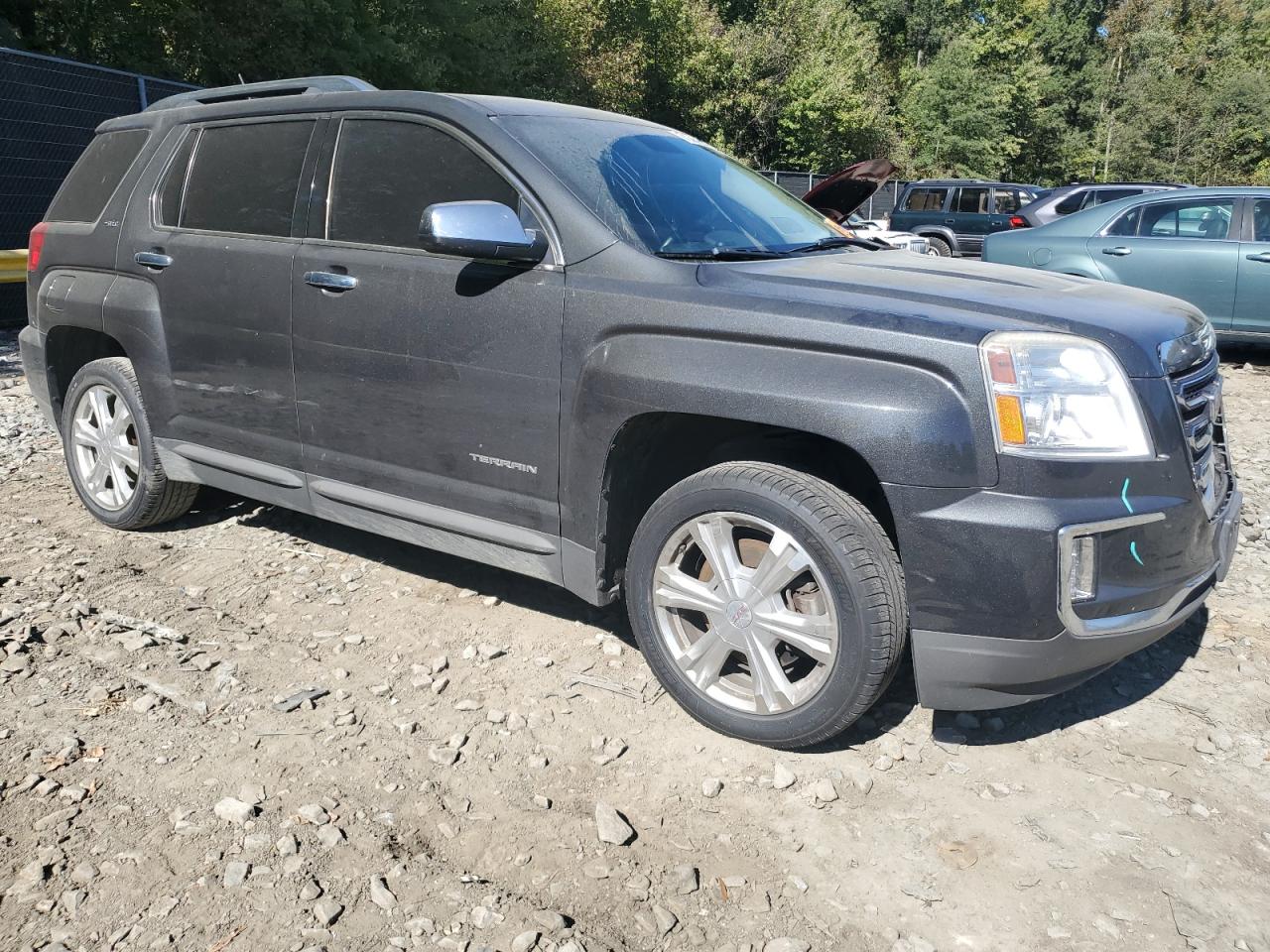 2017 GMC Terrain VIN 2GKFLUEK4H6203239 Copart auction photo, rear end / front end damage thumbnail 4