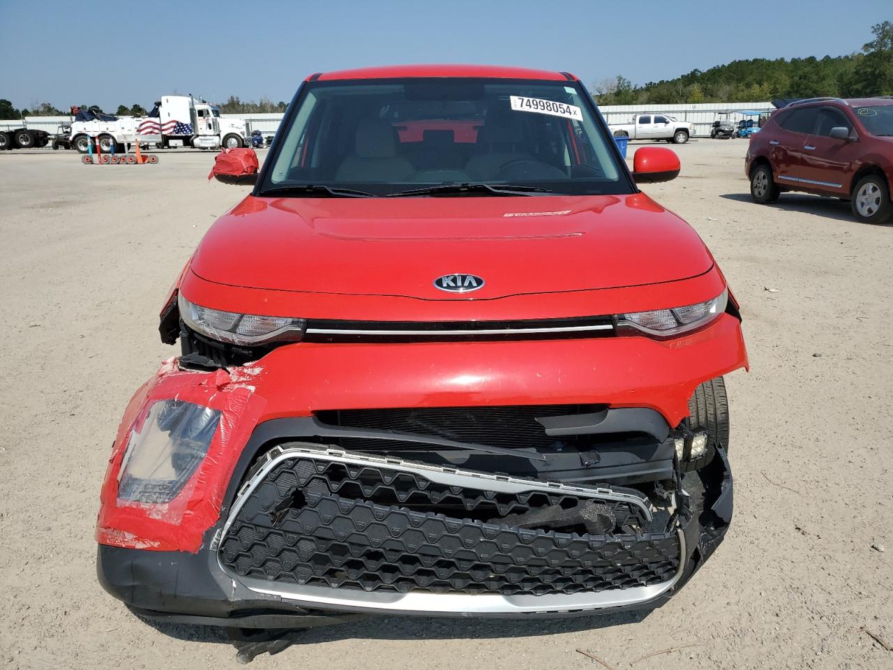 2020 KIA Soul VIN KNDJ23AU2L7707324 Copart auction photo, undercarriage / front end damage thumbnail 5
