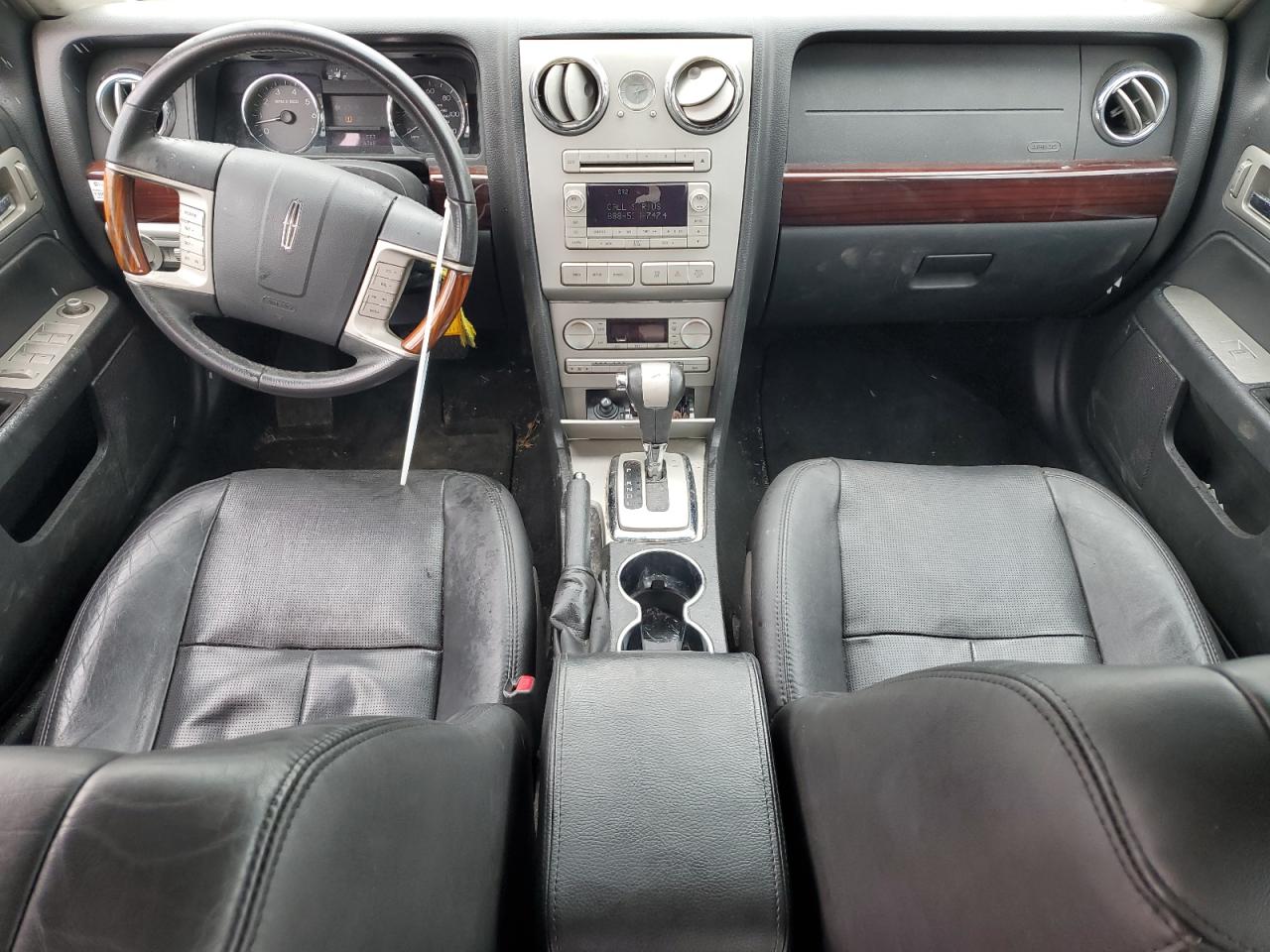 2008 Lincoln MKZ VIN 3LNHM26T58R608561 Copart auction photo, front end / side damage thumbnail 8