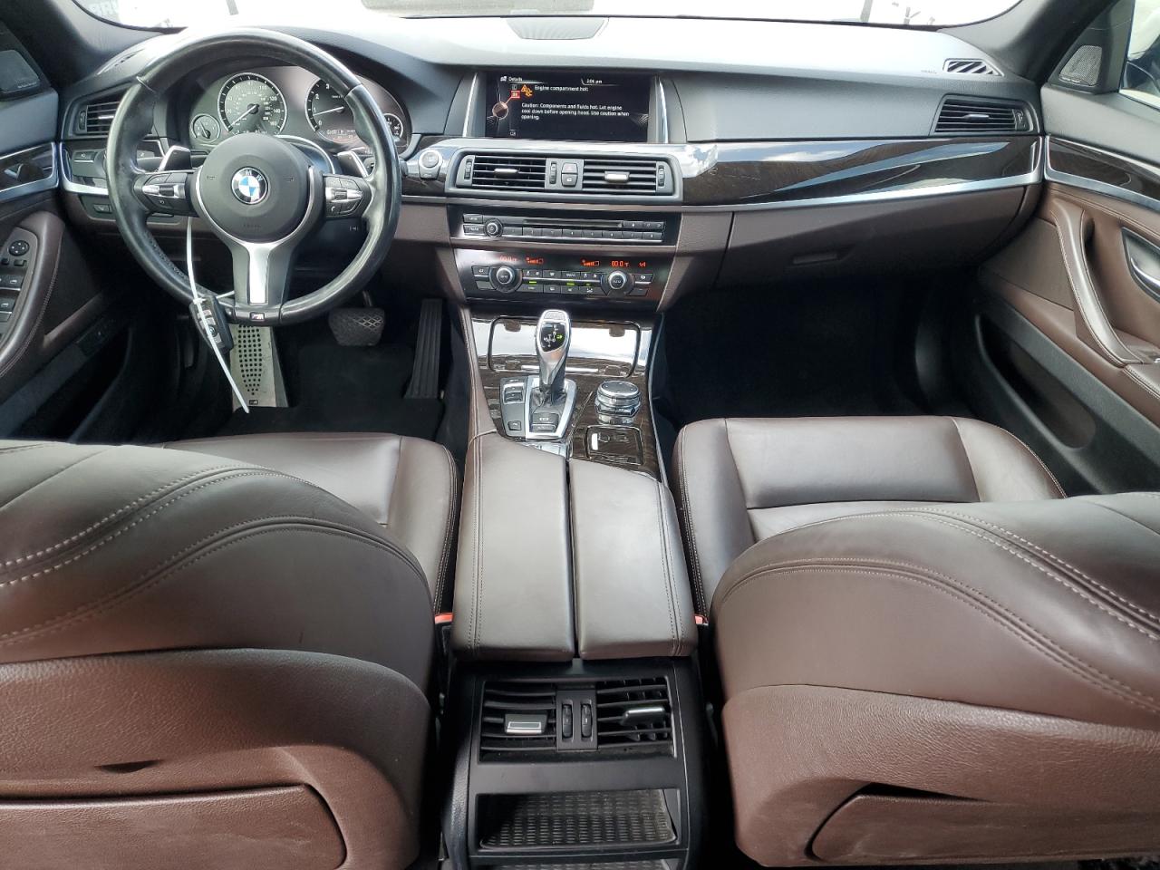 2016 BMW 5er VIN WBA5B1C51GG551775 Copart auction photo, front end damage thumbnail 8