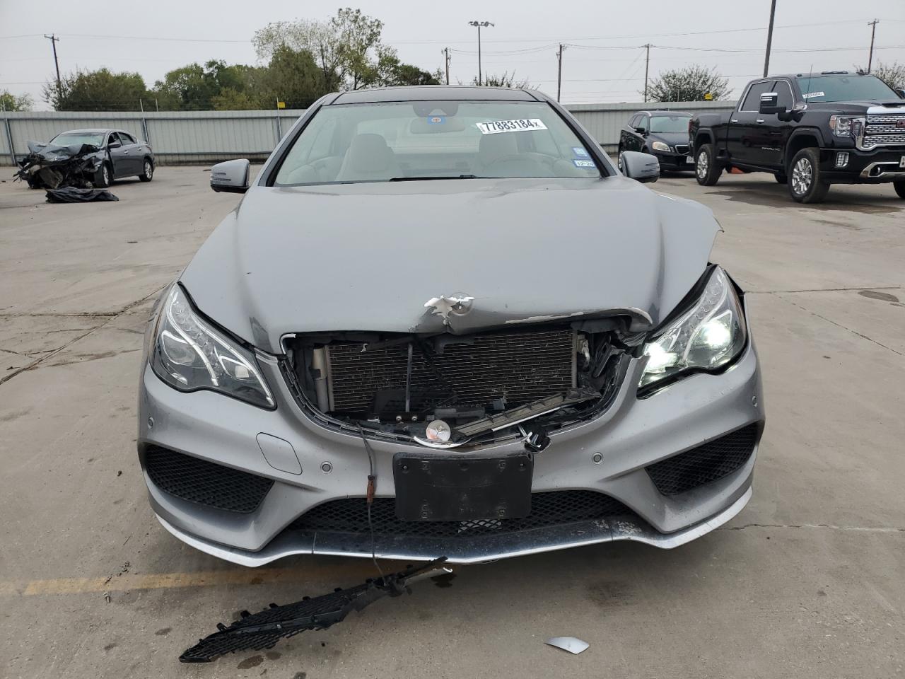 2014 Mercedes-Benz E-klasse VIN WDDKJ7DBXEF262970 Copart auction photo, front end damage thumbnail 5