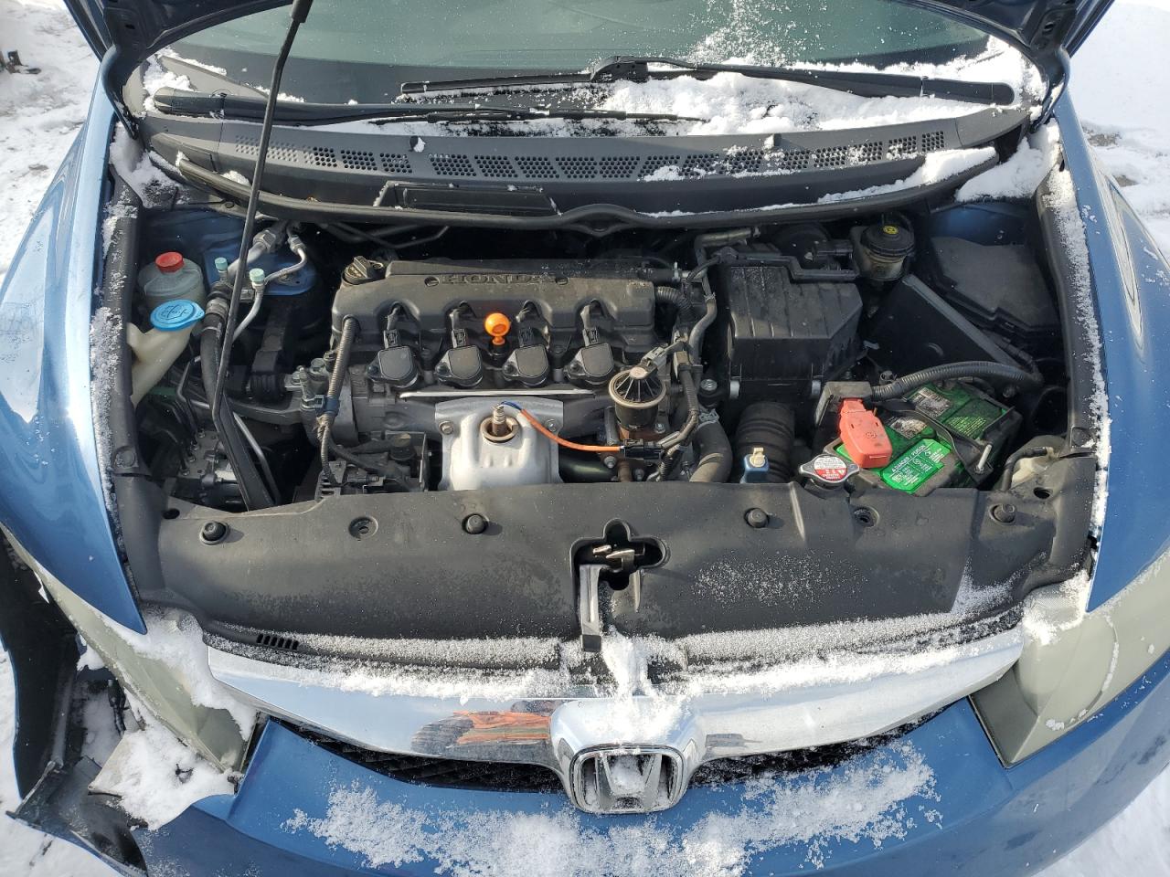 2010 Honda Civic VIN 19XFA1F52AE004950 Copart auction photo, front end / hail damage thumbnail 13