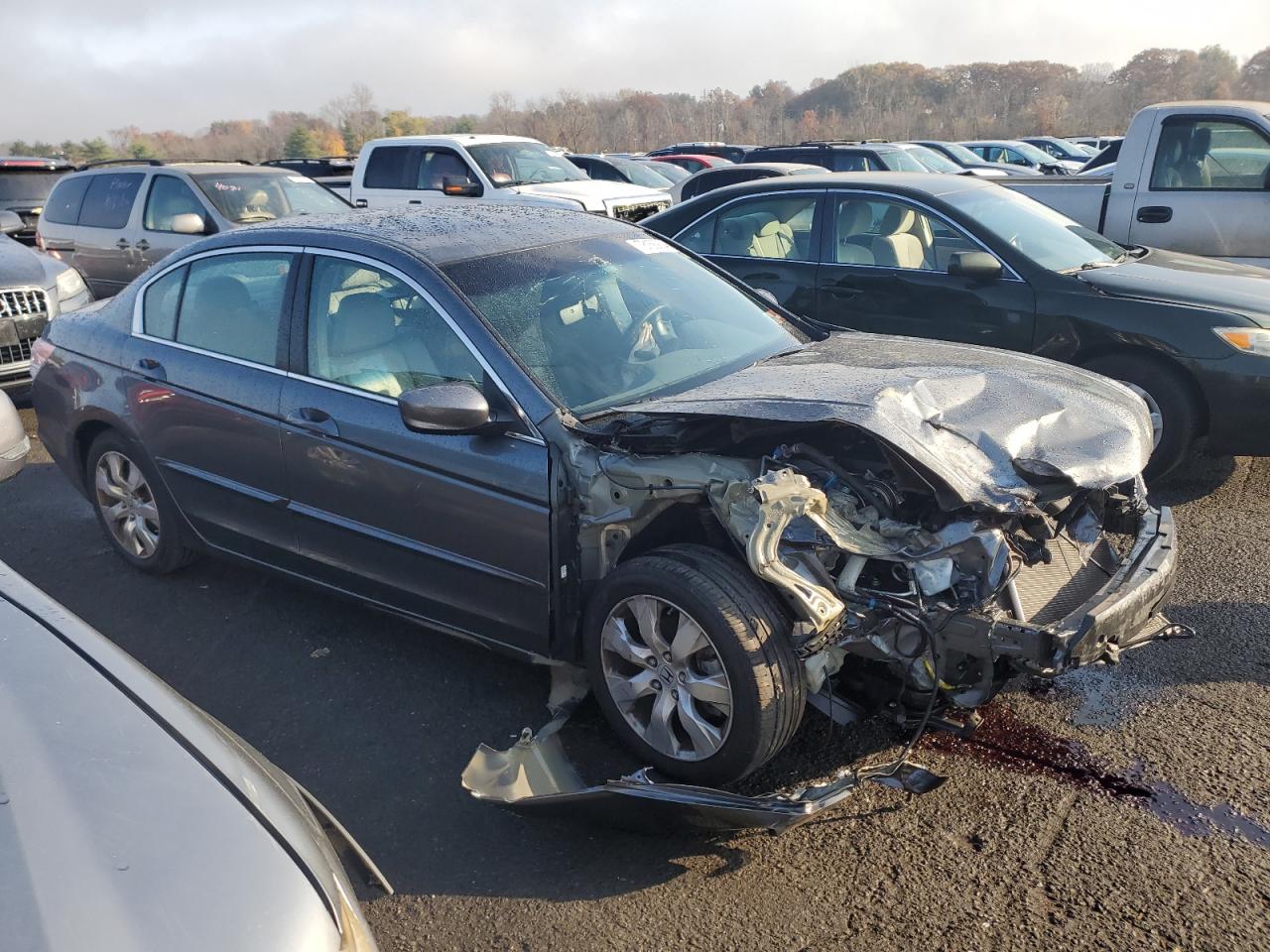 2009 Honda Accord VIN 1HGCP26829A166921 Copart auction photo, front end / minor dent/scratches damage thumbnail 4