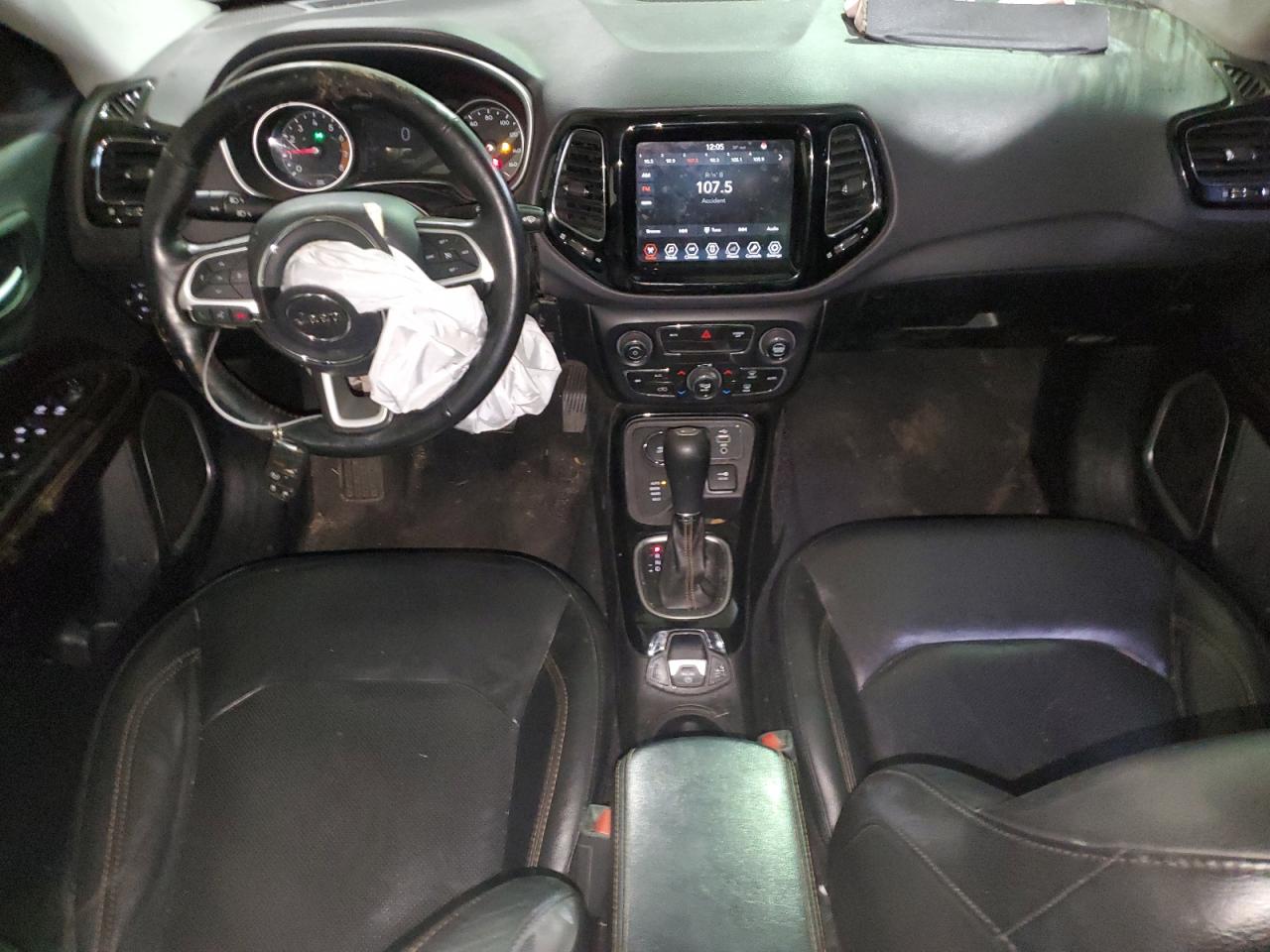 2018 Jeep Compass VIN 3C4NJDCB9JT456025 Copart auction photo, front end damage thumbnail 8