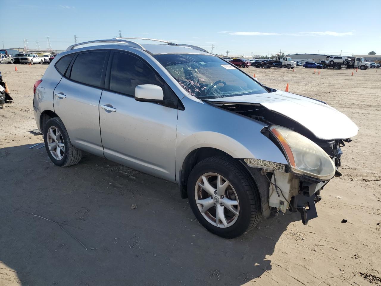 2010 Nissan Rogue VIN JN8AS5MT5AW503378 Copart auction photo, front end damage thumbnail 5