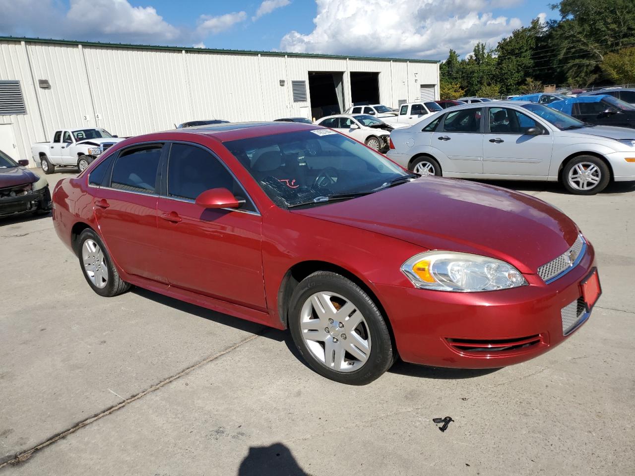 2014 Chevrolet Impala VIN 2G1WB5E39E1178000 Copart auction photo, side damage thumbnail 4