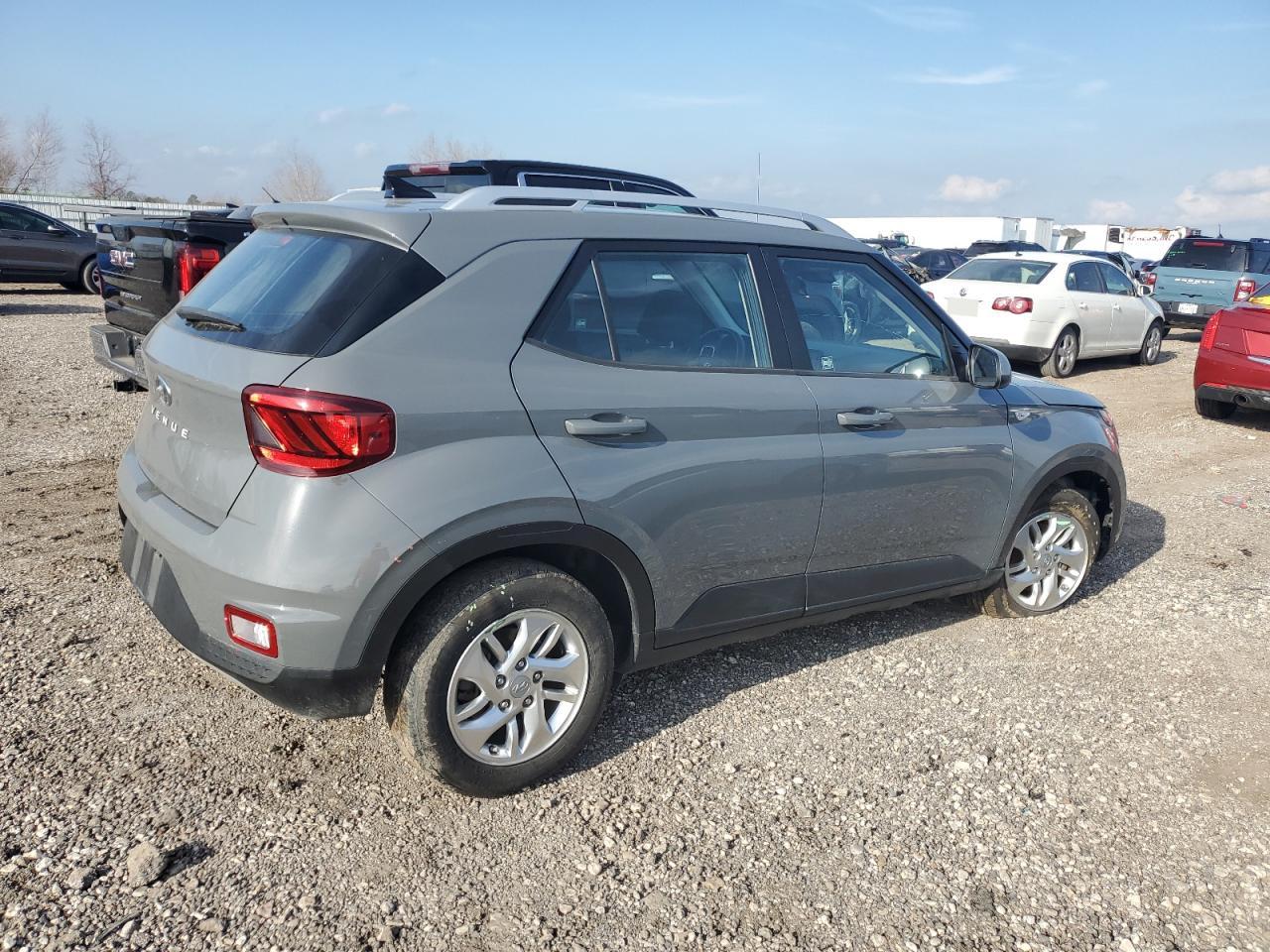 2020 Hyundai Venue VIN KMHRC8A39LU029916 Copart auction photo, front end damage thumbnail 3
