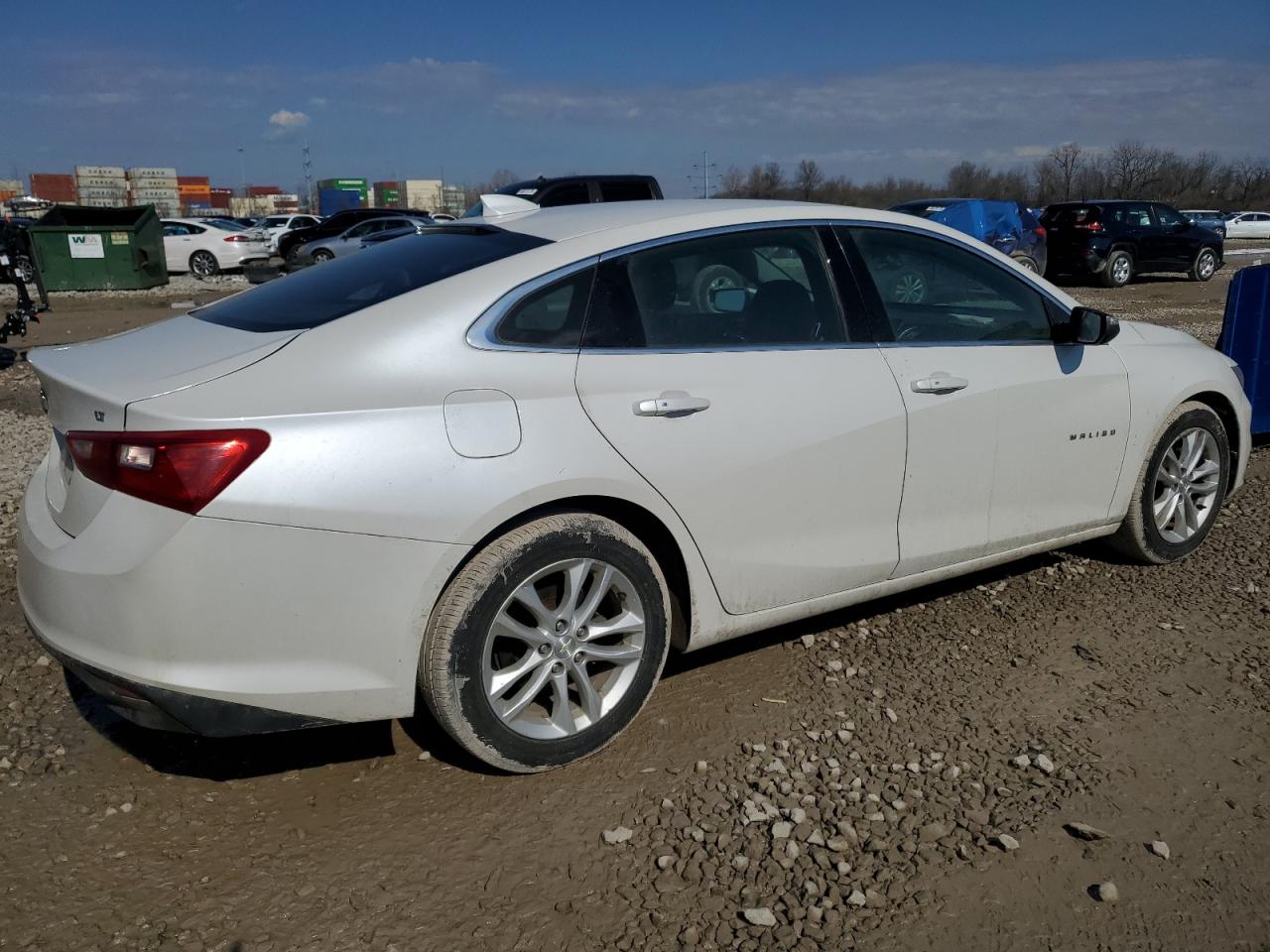 2017 Chevrolet Malibu VIN 1G1ZE5ST4HF250663 Copart auction photo, front end damage thumbnail 3