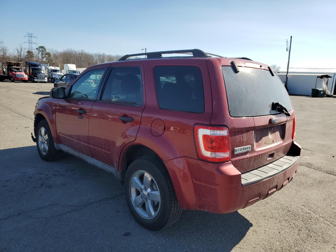 2010 Ford Escape VIN 1FMCU0D7XAKA42024 Copart auction photo, front end damage thumbnail 2
