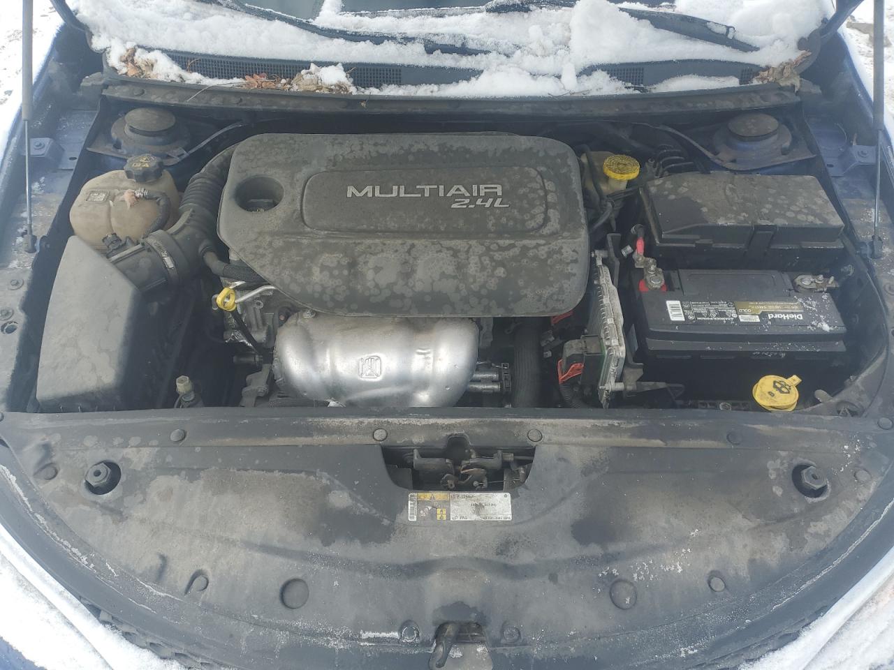 2016 Chrysler 200 VIN 1C3CCCABXGN104602 Copart auction photo, rear end damage thumbnail 11