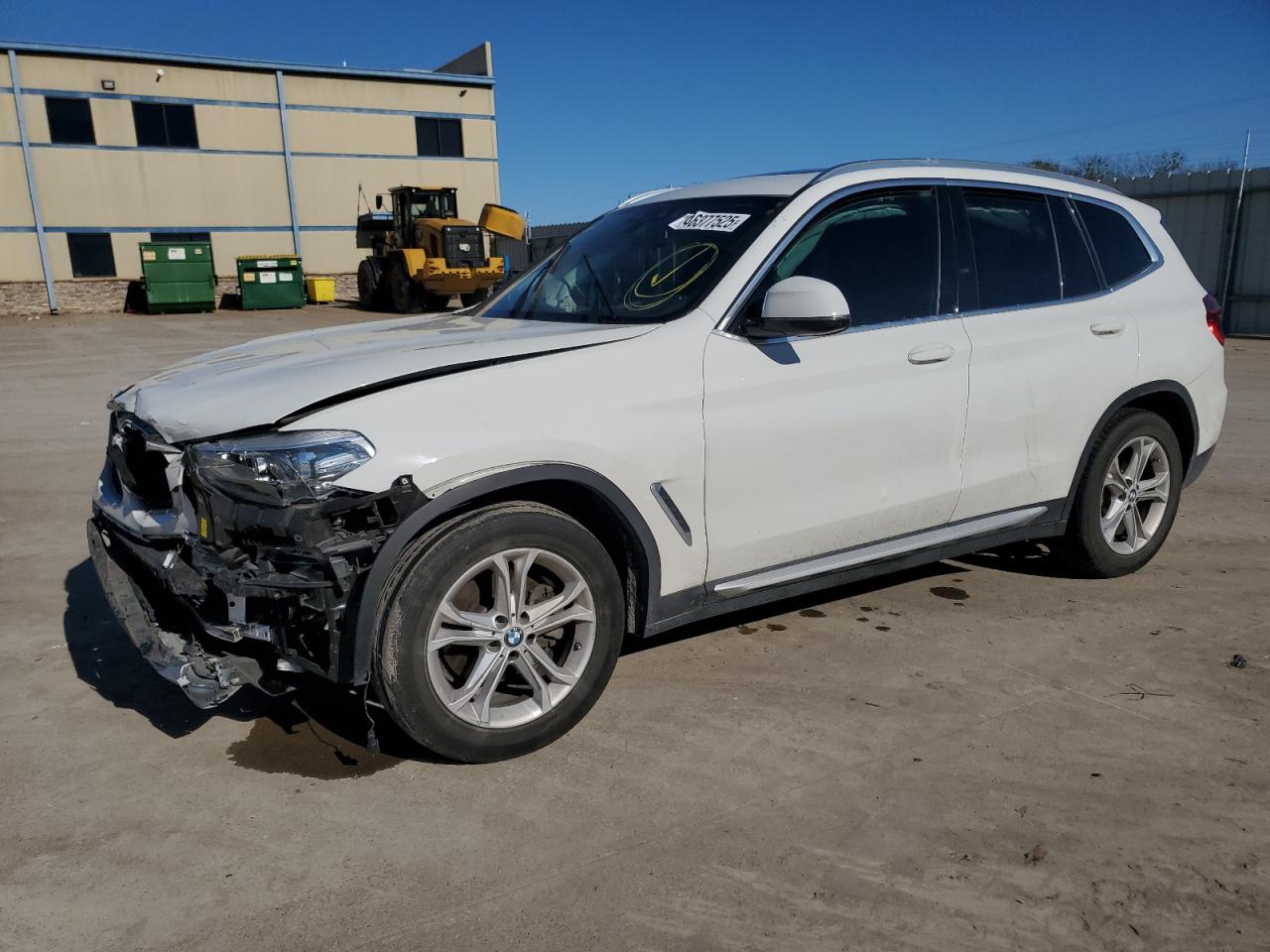 2020 BMW X3 VIN 5UXTY3C0XLLU70668 - Copart auction photo