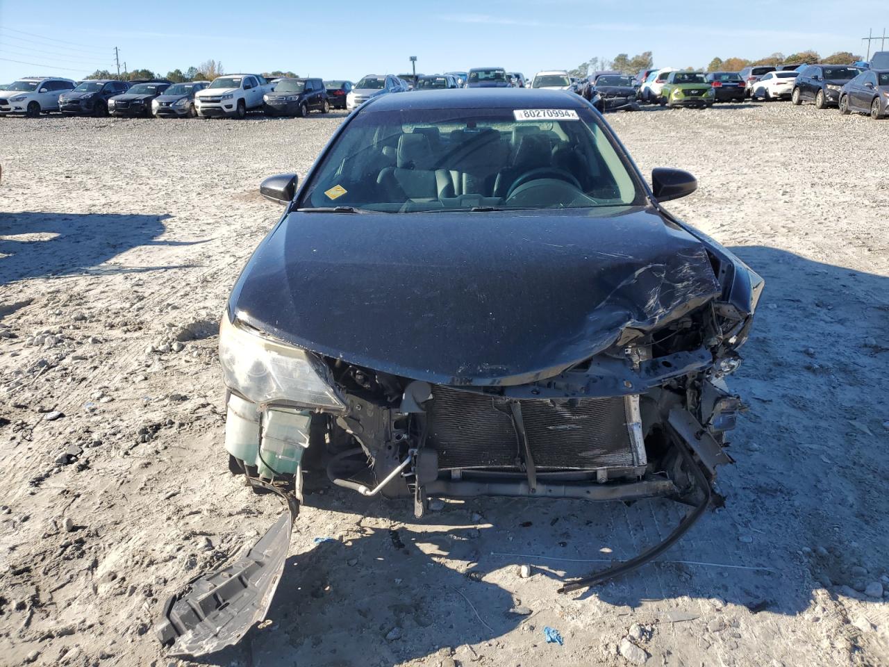 2014 Toyota Camry VIN 4T1BF1FK3EU830408 Copart auction photo, front end damage thumbnail 5
