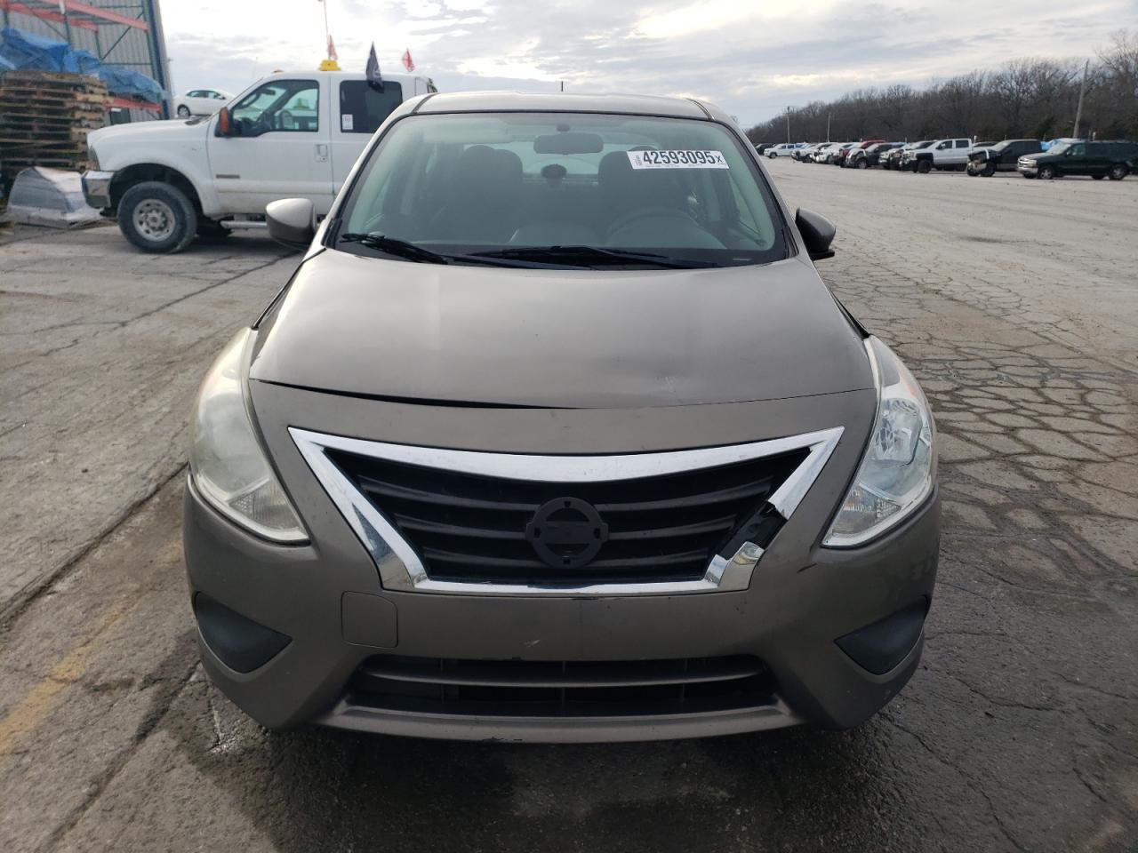 2017 Nissan Versa VIN 3N1CN7AP4HL829447 Copart auction photo, front end / hail damage thumbnail 5