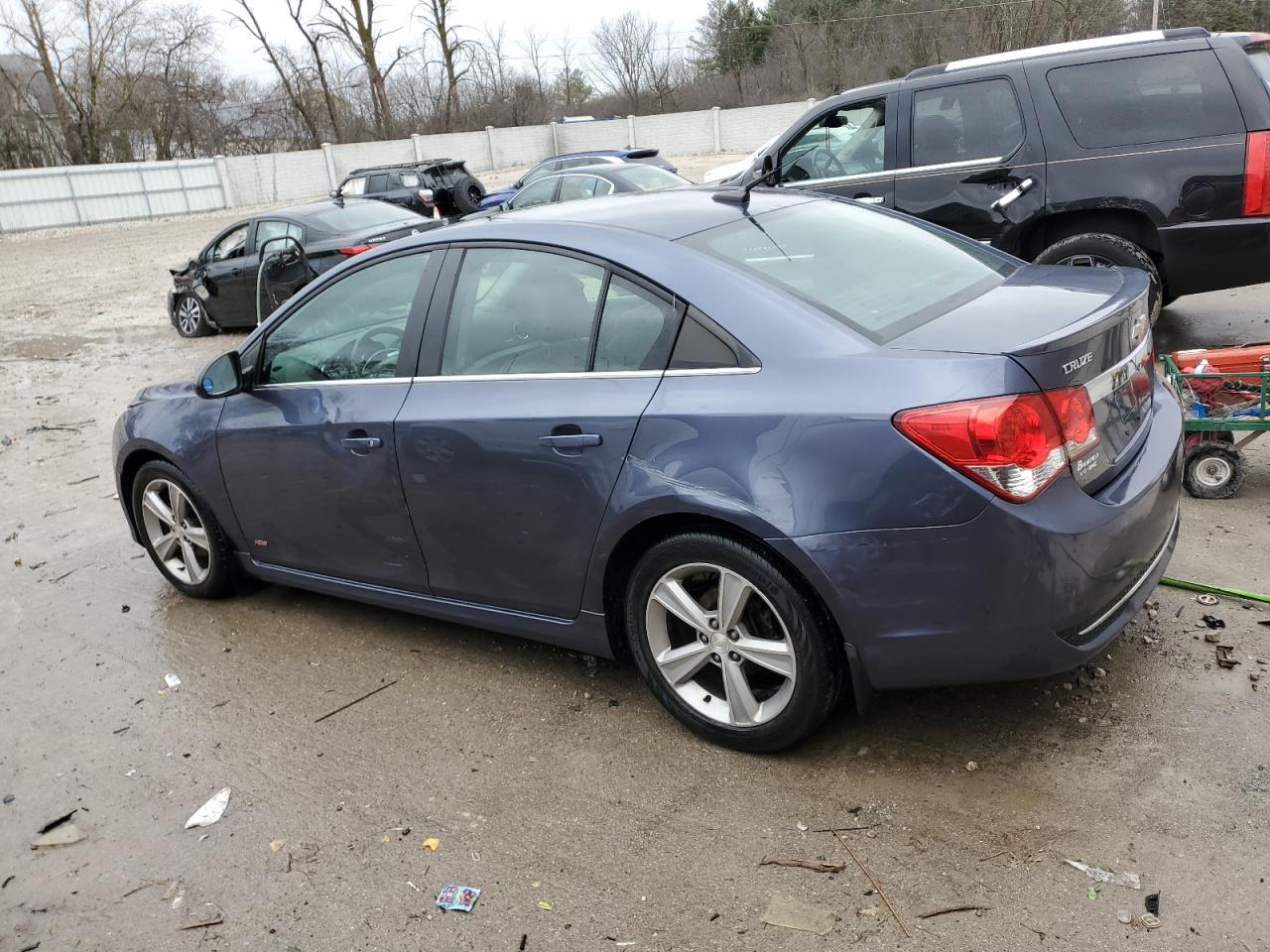 2013 Chevrolet Cruze VIN 1G1PE5SBXD7280382 Copart auction photo, front end / rear end damage thumbnail 2