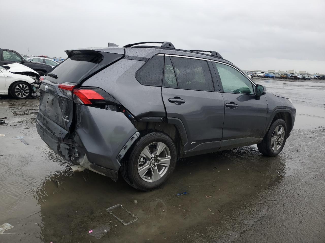 2024 Toyota RAV 4 VIN 4T3MWRFV5RU160794 Copart auction photo, rear end damage thumbnail 3