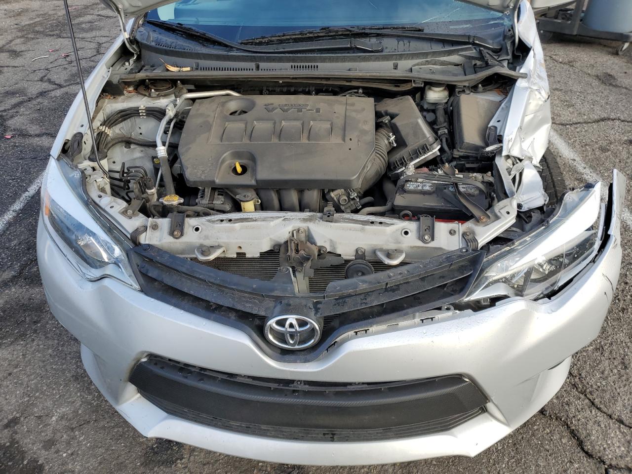 2014 Toyota Corolla VIN 2T1BURHE4EC154547 Copart auction photo, all over damage thumbnail 11