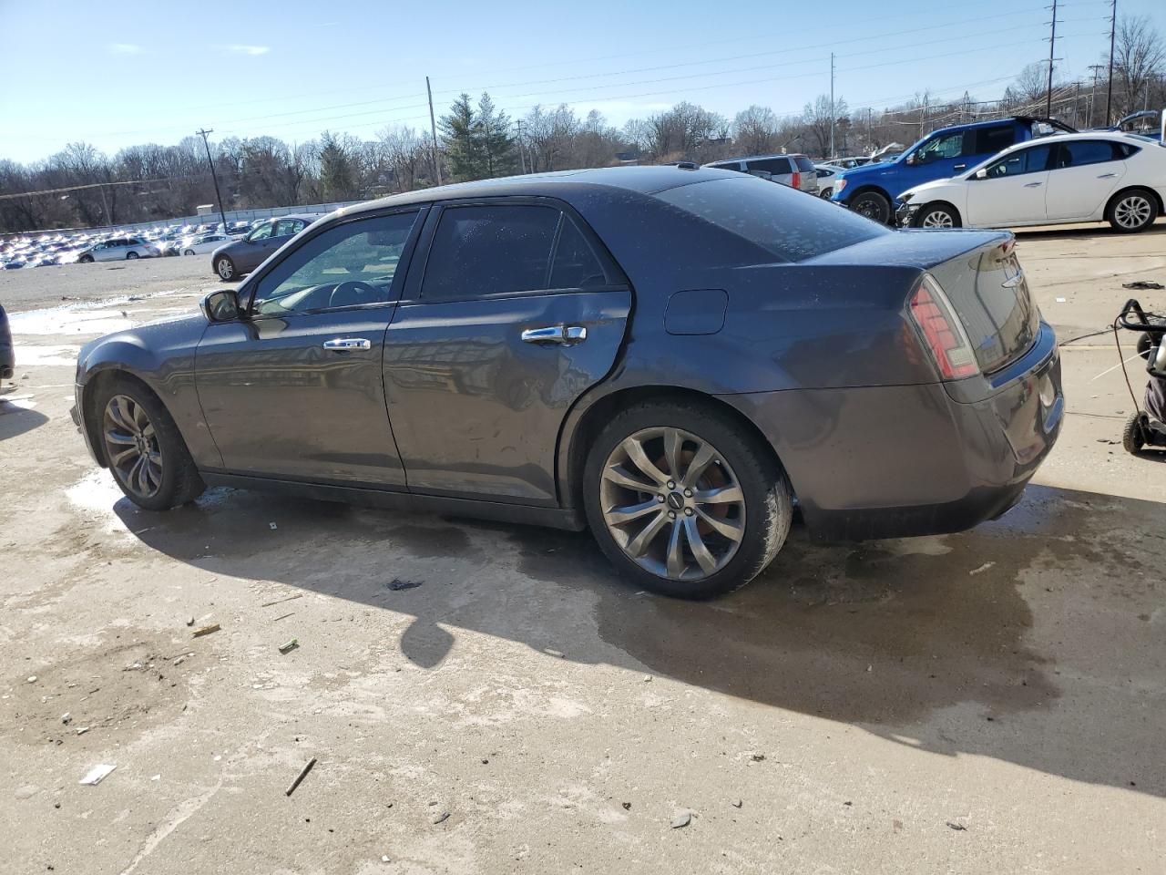 2014 Chrysler 300 VIN 2C3CCABG4EH280274 Copart auction photo, side damage thumbnail 2