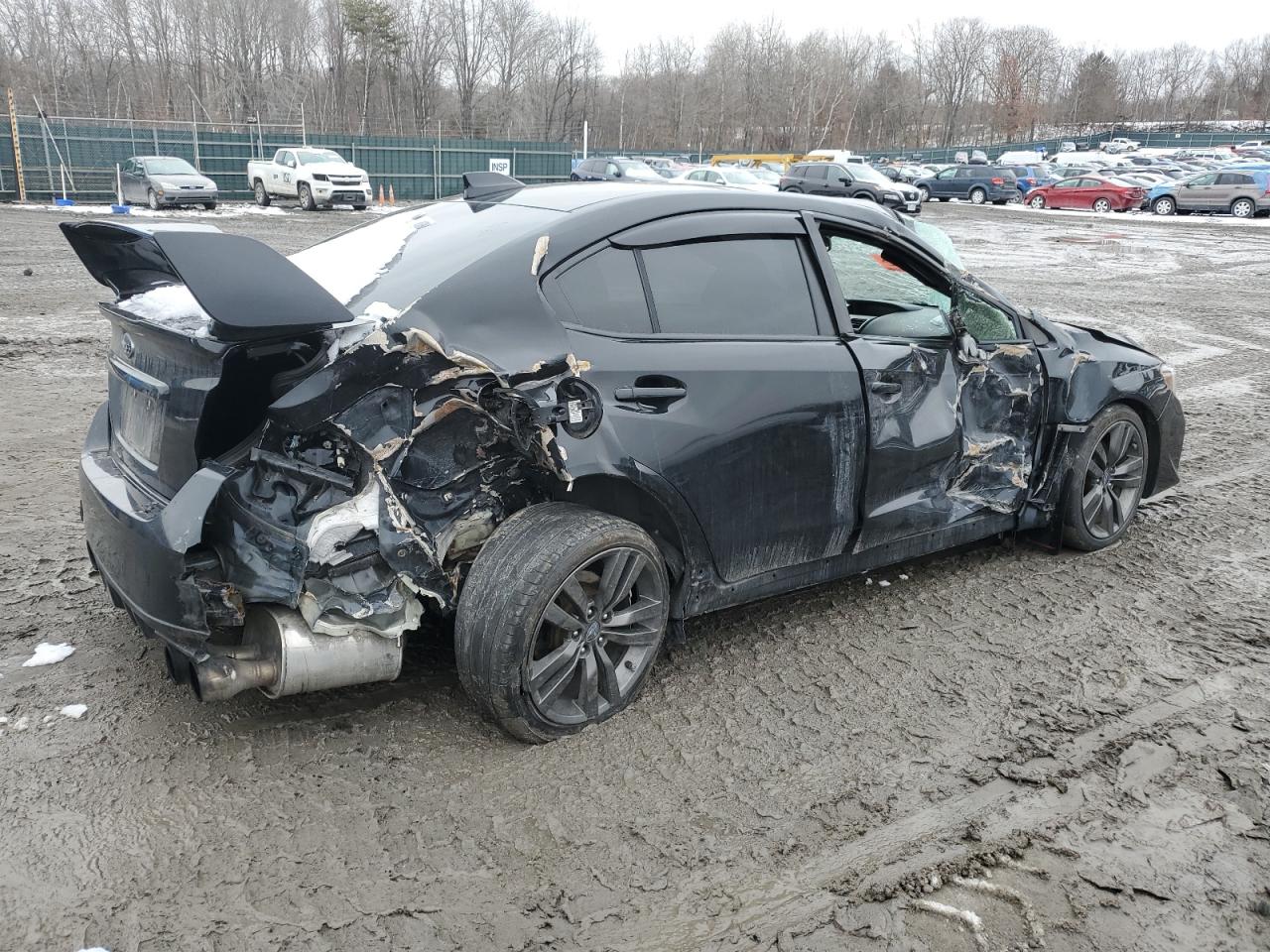 2017 Subaru WRX VIN JF1VA1J68H8802486 Copart auction photo, all over damage thumbnail 3