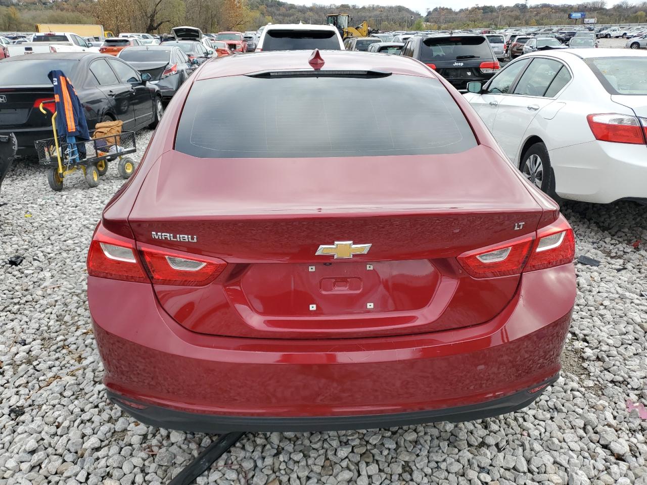 2017 Chevrolet Malibu VIN 1G1ZE5STXHF153614 Copart auction photo, front end damage thumbnail 6
