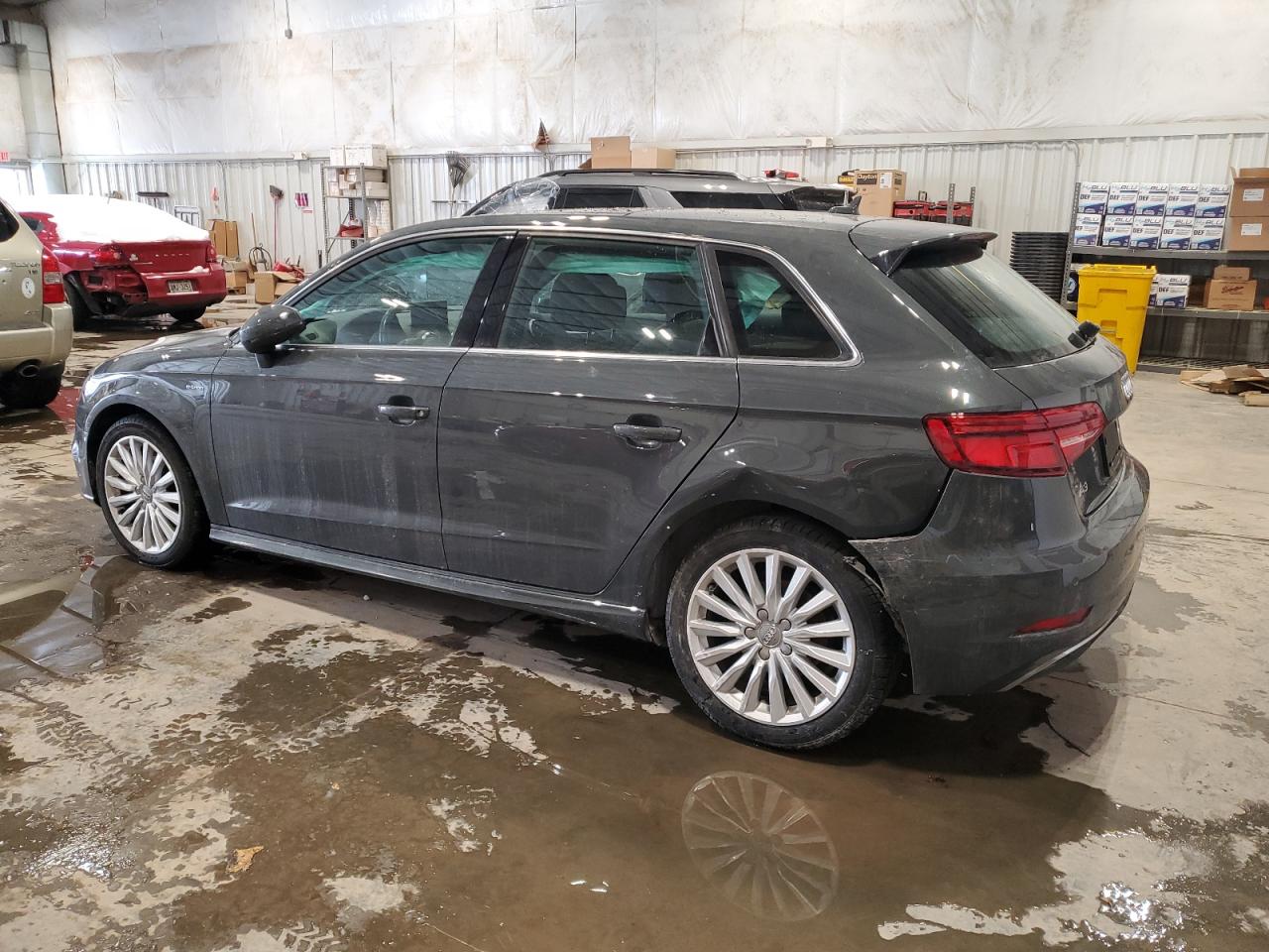 2017 Audi A3 VIN WAUTPBFF3HA056582 Copart auction photo, rear end / front end damage thumbnail 2