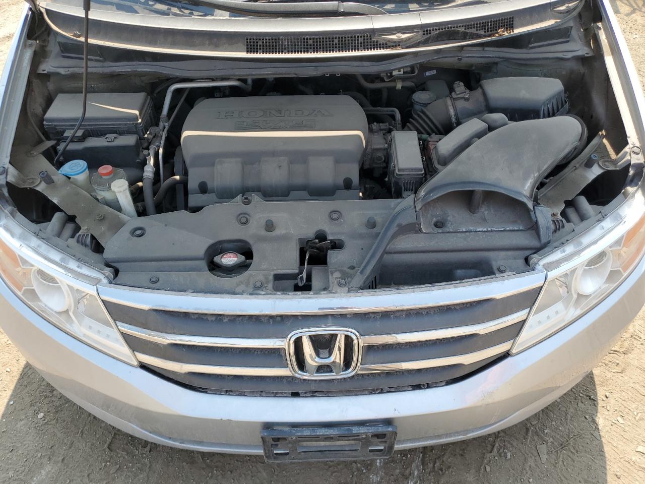 2012 Honda Odyssey VIN 5FNRL5H67CB008025 Copart auction photo, front end / side damage thumbnail 12