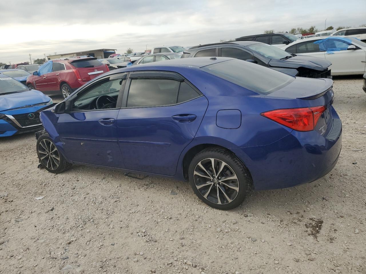 2017 Toyota Corolla VIN 5YFBURHE0HP681652 Copart auction photo, front end / minor dent/scratches damage thumbnail 2