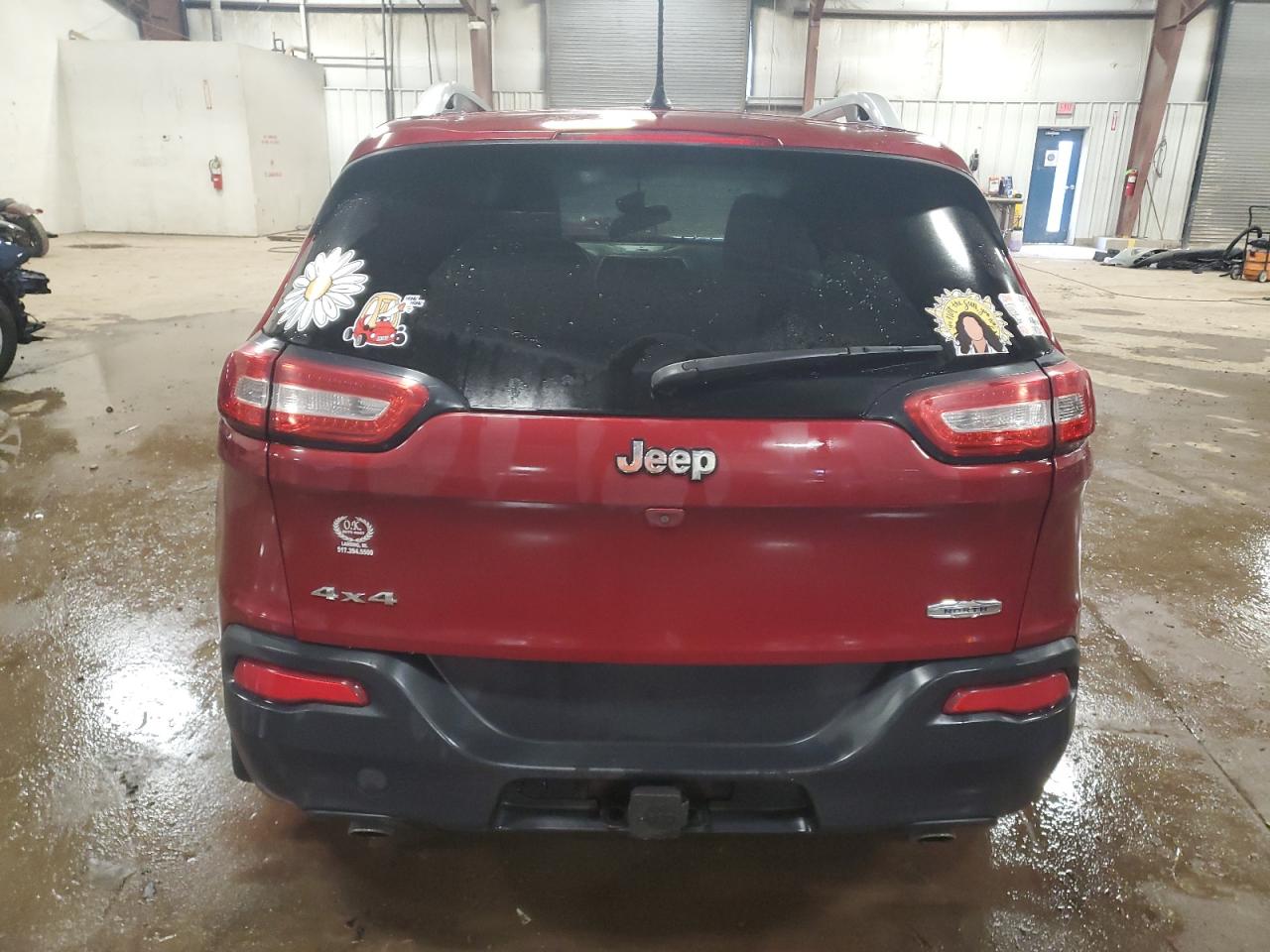 2014 Jeep Grand Cherokee VIN 1C4PJMCS7EW239517 Copart auction photo, front end damage thumbnail 6