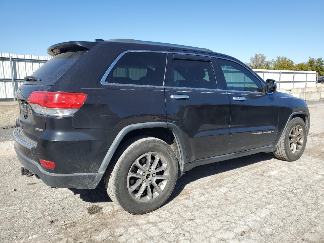 2014 Jeep Grand Cherokee VIN 1C4RJEBG3EC343595 Copart auction photo, side damage thumbnail 3