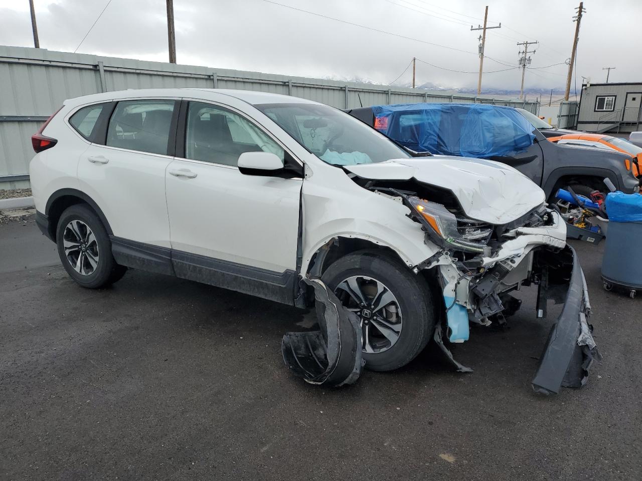 2021 Honda CR-V VIN 7FARW2H72ME027120 Copart auction photo, front end damage thumbnail 4
