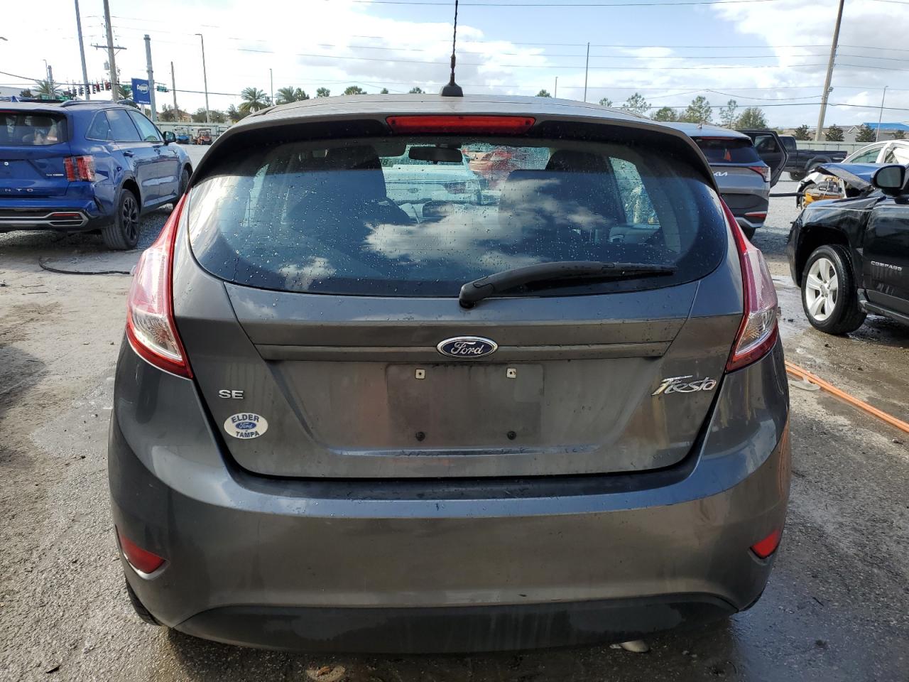 2015 Ford Fiesta VIN 3FADP4EJ5FM157783 Copart auction photo, front end damage thumbnail 6