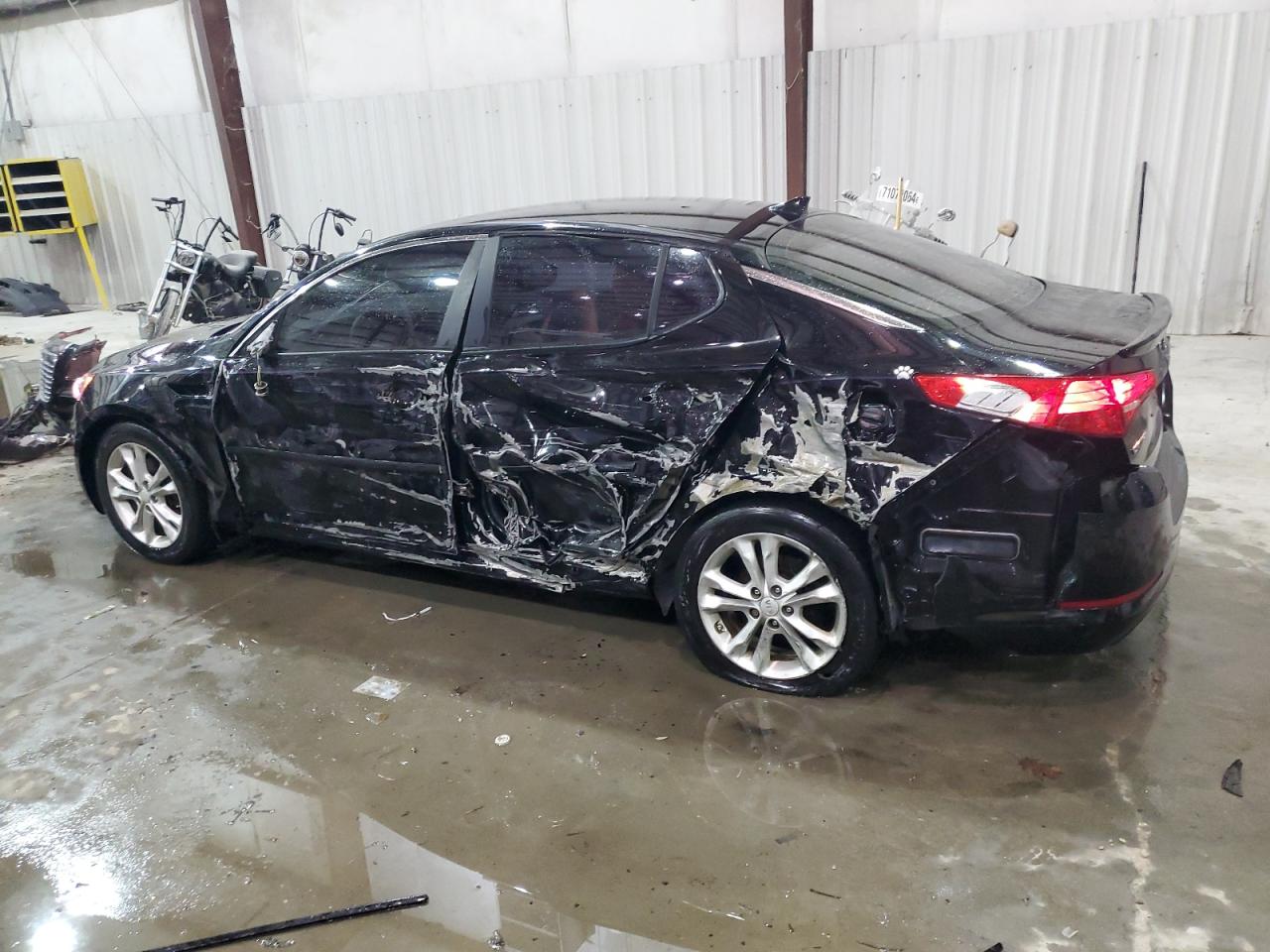 2013 KIA Optima VIN 5XXGN4A78DG133161 Copart auction photo, all over damage thumbnail 2