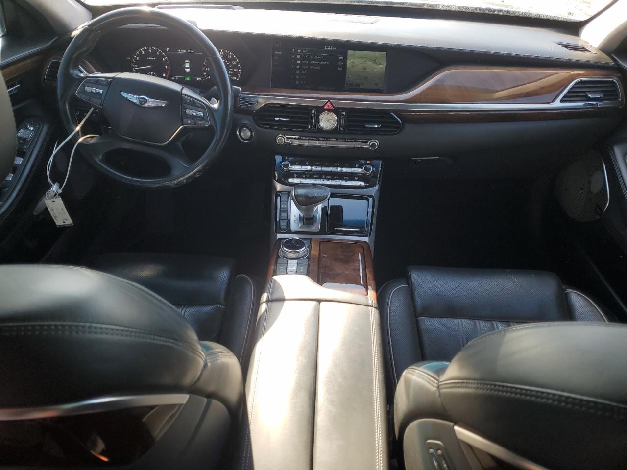 2017 Genesis G90 VIN KMHG54JH0HU023614 Copart auction photo, rear end / front end damage thumbnail 8