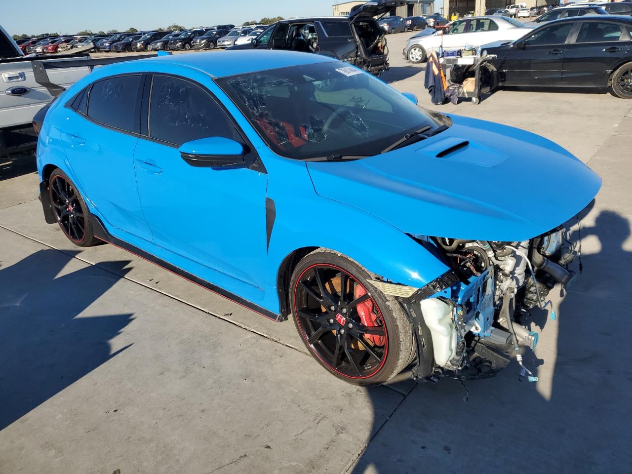 2021 Honda Civic VIN SHHFK8G7XMU204025 Copart auction photo, front end damage thumbnail 4