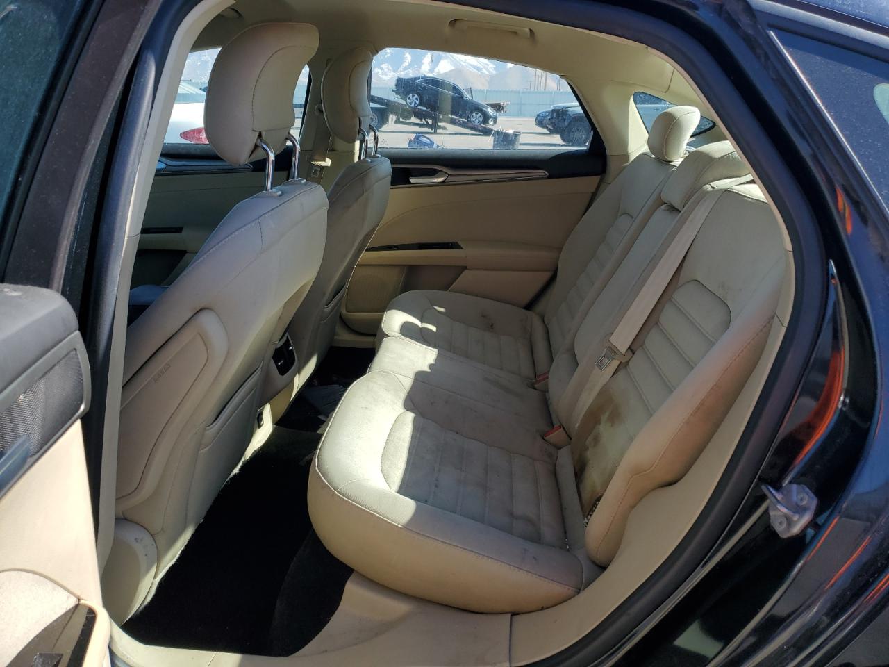 2014 Ford Fusion VIN 3FA6P0HD1ER316050 Copart auction photo, rear end damage thumbnail 10