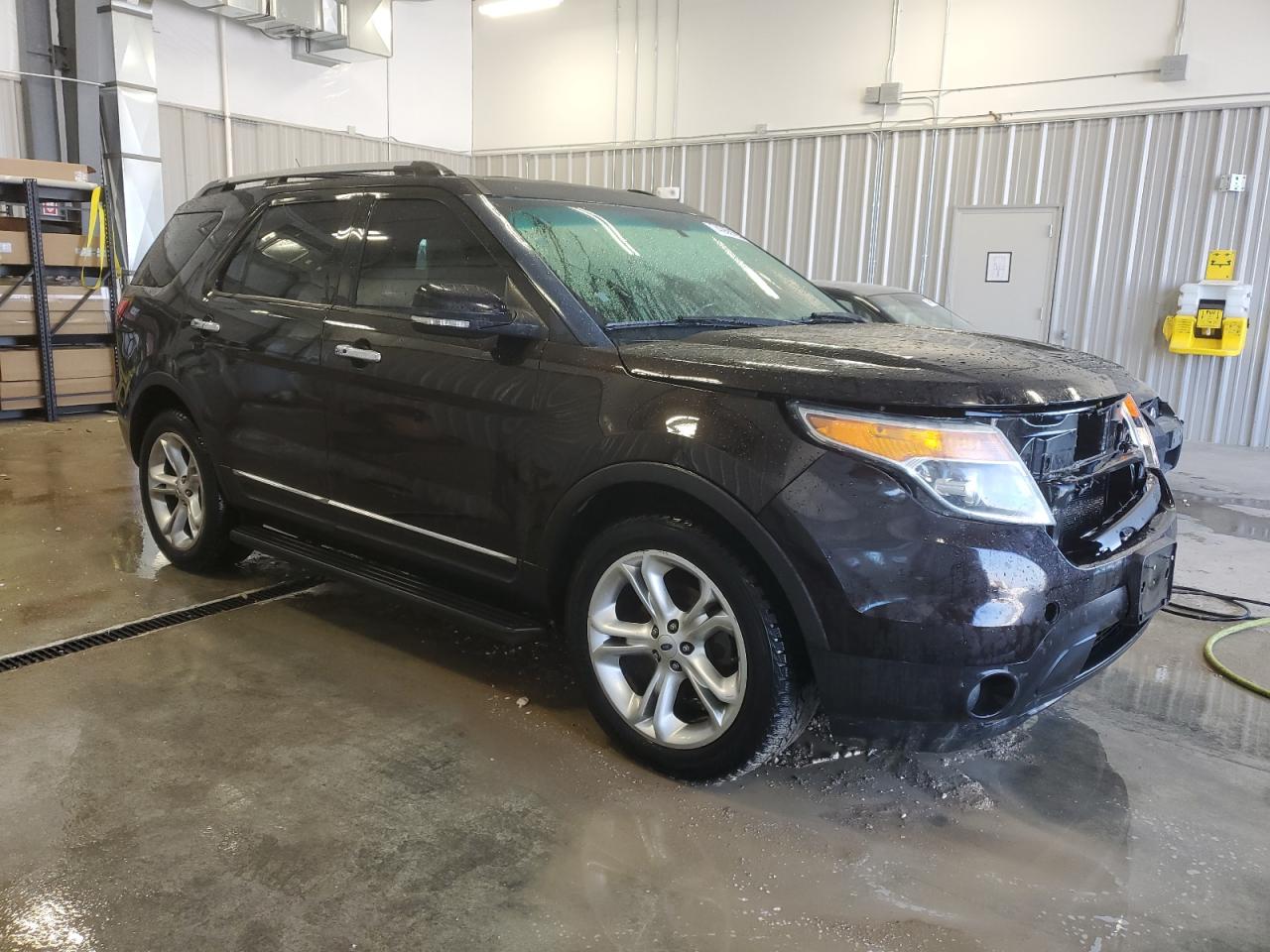 2013 Ford Explorer VIN 1FM5K8F83DGA37760 Copart auction photo, front end damage thumbnail 4