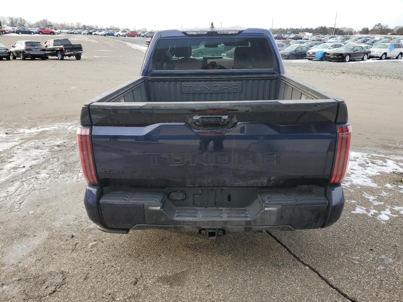 2022 Toyota Tundra VIN 5TFNA5DB3NX010399 Copart auction photo, side damage thumbnail 6