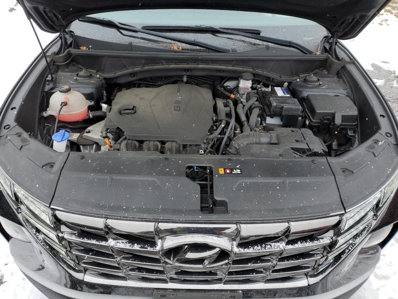 2022 Hyundai Tucson VIN 5NMJCCAE2NH113527 Copart auction photo, side damage thumbnail 12