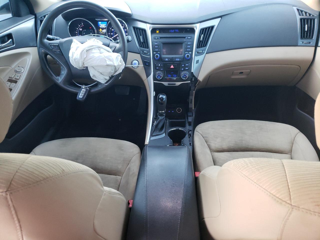 2015 Hyundai Sonata VIN KMHEC4A45FA119182 Copart auction photo, front end damage thumbnail 8